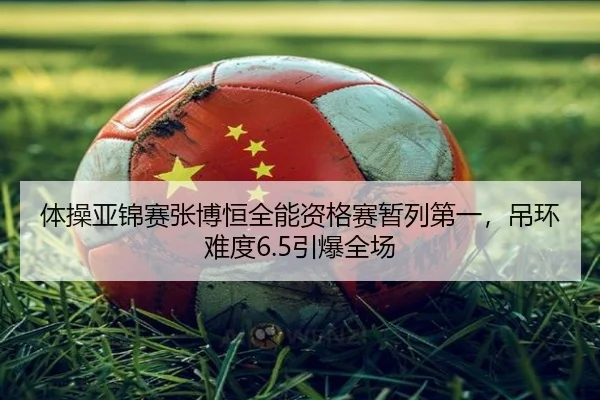 体操亚锦赛张博恒全能资格赛暂列第一，吊环难度6.5引爆全场