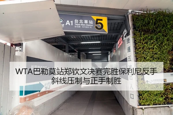 WTA巴勒莫站郑钦文决赛完胜保利尼反手斜线压制与正手制胜